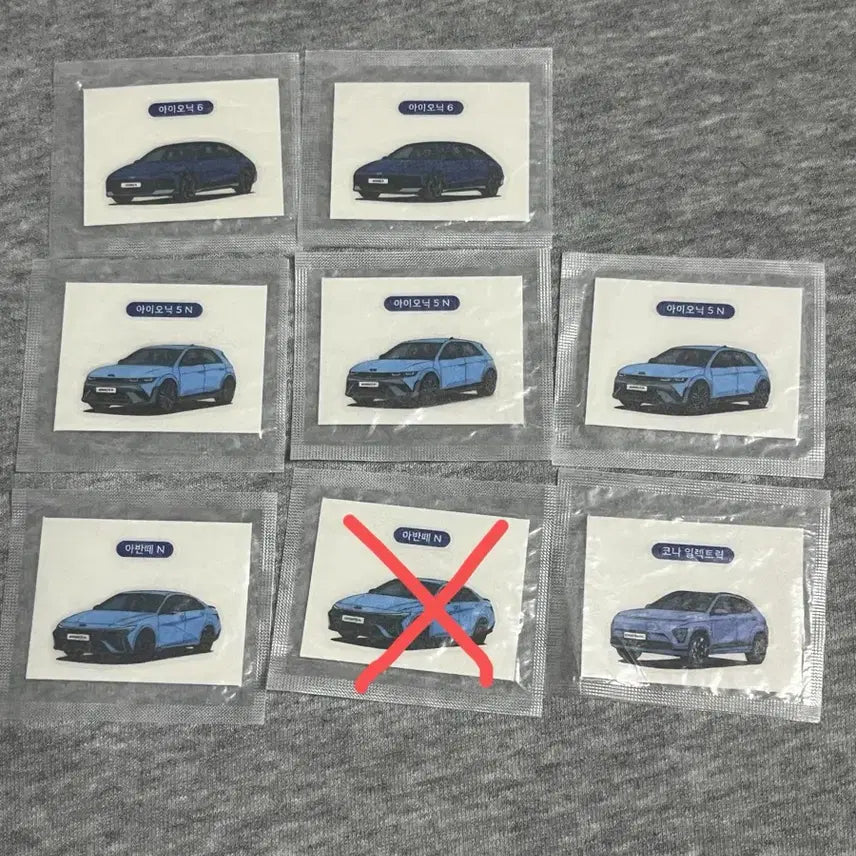 [BUNJANG] Bread Tag Sticker Collection / 현차는 빵빵 띠부씰 판매