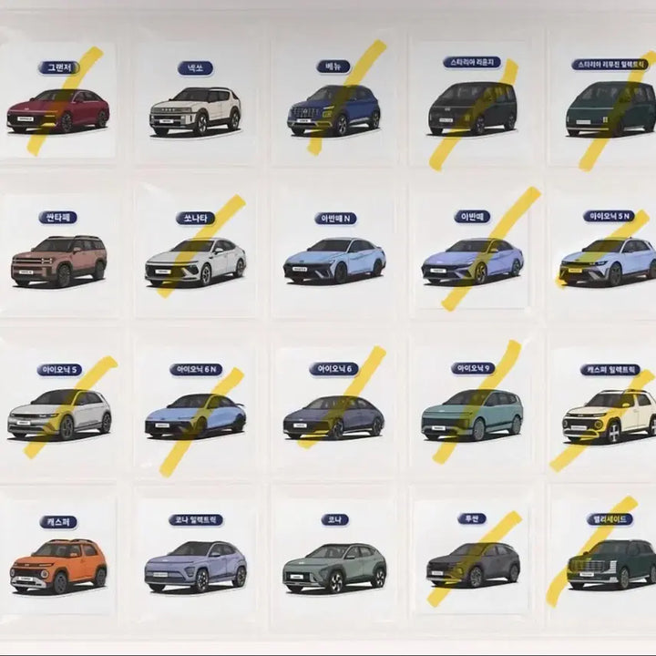 [BUNJANG] Bread Tag Sticker Collection / 현차는 빵빵 띠부씰 교환 구매