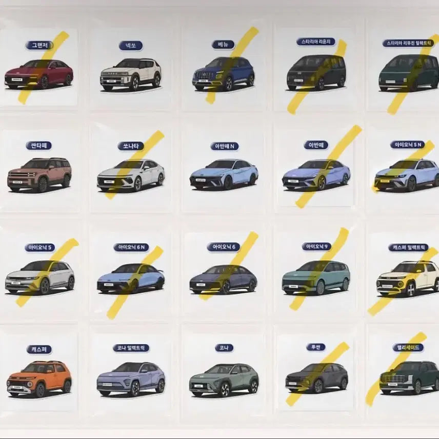 [BUNJANG] Bread Tag Sticker Collection / 현차는 빵빵 띠부씰 교환 구매