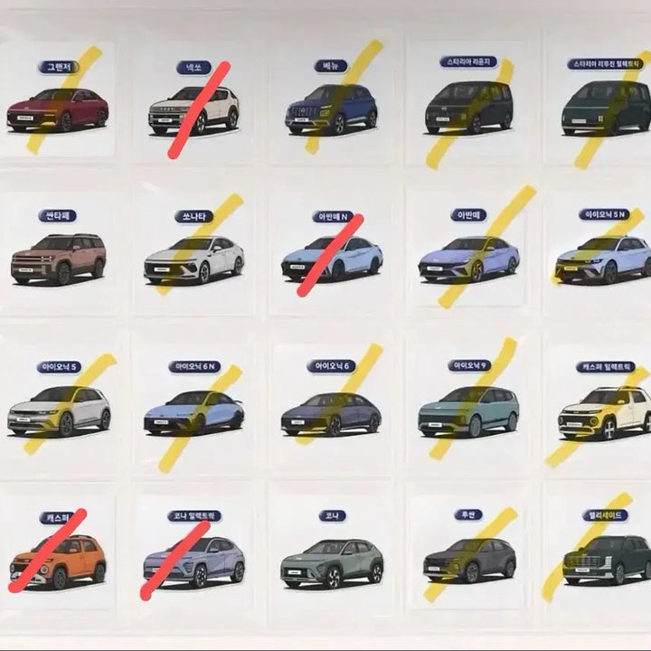 [BUNJANG] Bread Tag Sticker Collection / 현차는 빵빵 띠부씰 판매