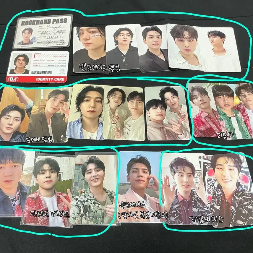 [BUNJANG] Day6 Photocard Bundle Set / 데이식스 포토카드 일괄 양도