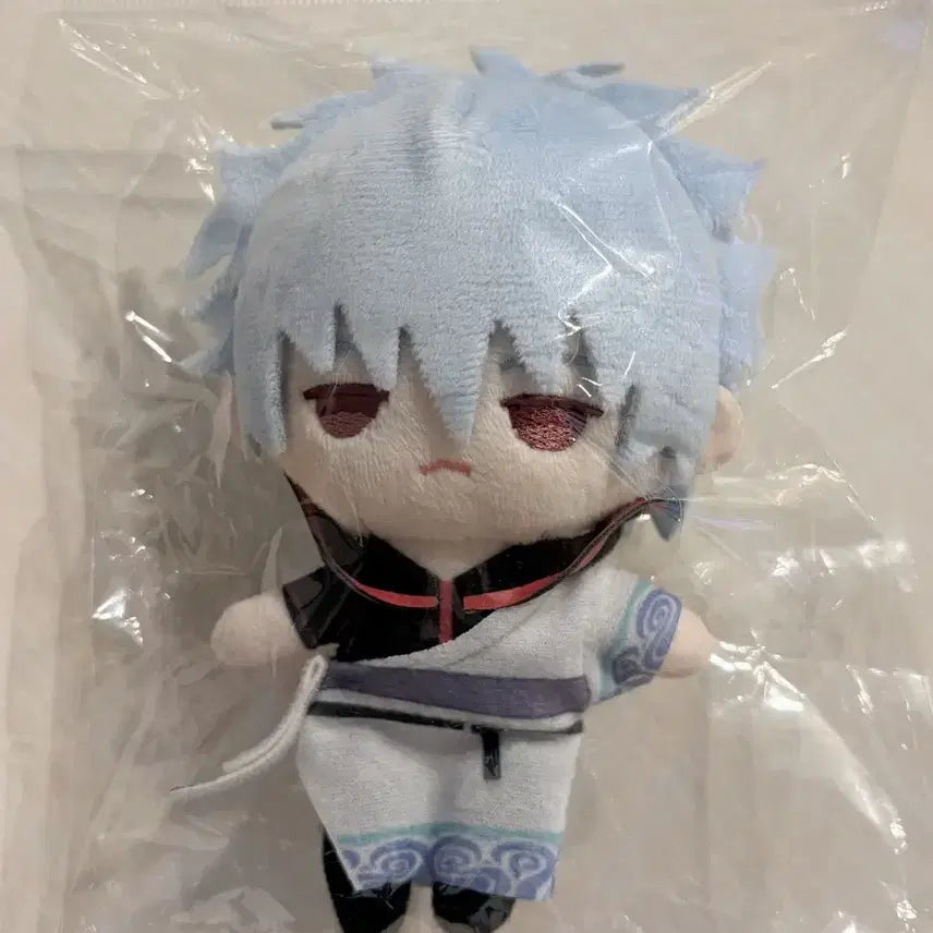 [BUNJANG] Gintama Gintoki Puchifuwa Plush Keychain / 은혼 긴토키 푸치후와 누이 인형 키링