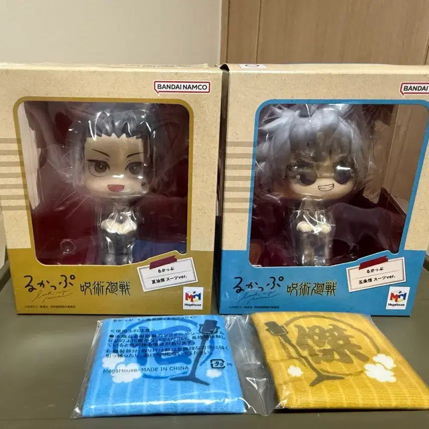 [BUNJANG] Jujutsu Kaisen Classic Look-Up Gojo Geto Special Edition Cushion Set (Sealed) / 주술회전 룩업 고죠 게토 정장 특전 방석 세트 팝니다(미개봉)