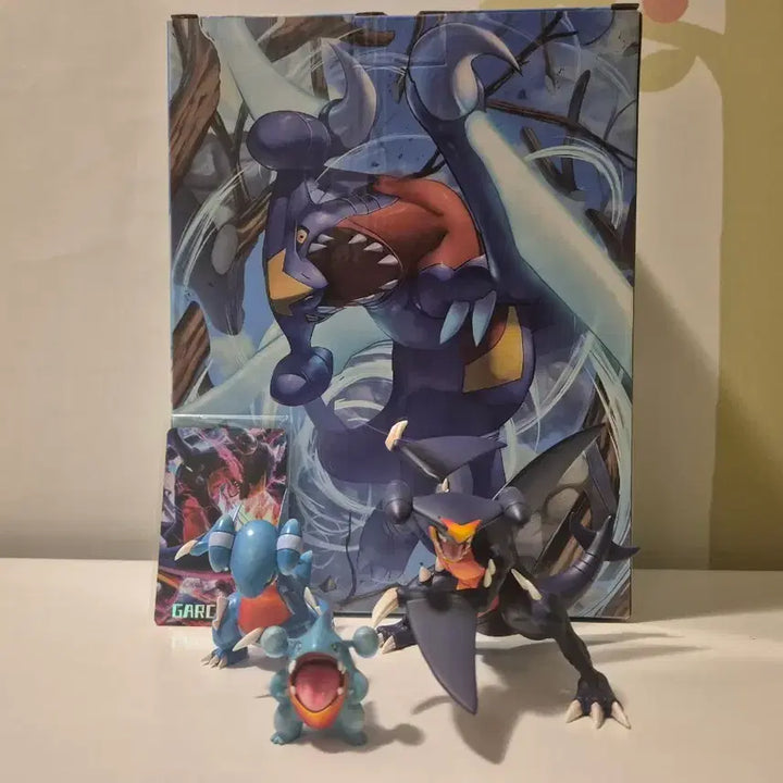 [BUNJANG] Pokemon Scale World Garchomp Original Color Resin Figure / 포켓몬 스케일월드) MN 한카리아스 원색 레진 피규어 판메
