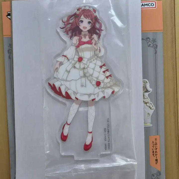 [BUNJANG] Idolmaster Saki Hanami Acrylic Stand &amp; Rubber Coaster Set / 가쿠마스 학원 아이돌마스터 하나미 사키 아크릴 &amp; 러버코스터