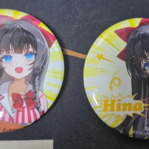 [BUNJANG] Stellive Hina Ken Badge / 스텔라이브 히나 캔뱃지 팝니다