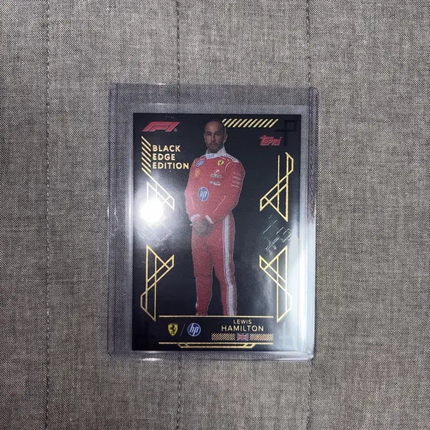 [BUNJANG] Topps TurboAttax F1 2026 Hamilton Black Edge Card / 탑스 터보어택 F1 2026 해밀턴 블랙엣지 판매