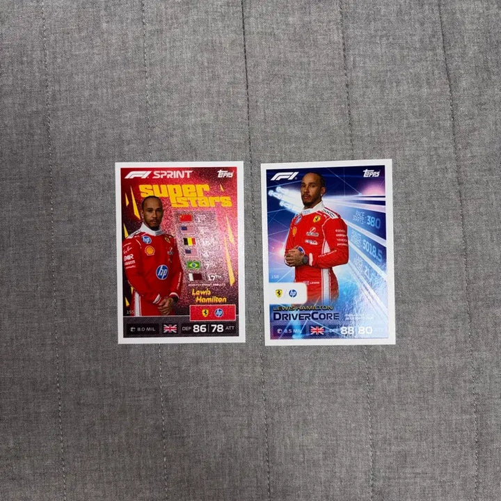 [BUNJANG] Topps TurboAttax F1 2026 Hamilton Black Edge Card / 탑스 터보어택 F1 2026 해밀턴 블랙엣지 판매