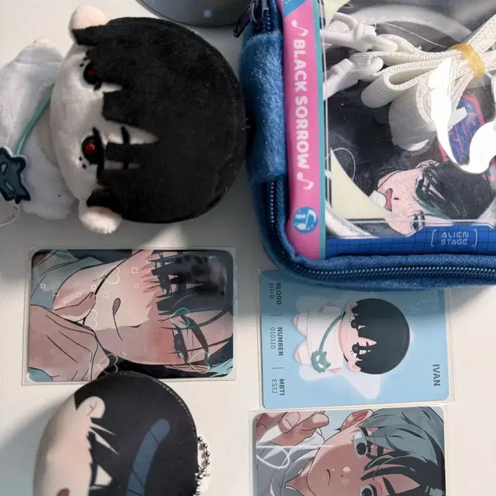 [BUNJANG] Astell &amp; Kern Ivan Gaf Photocard Pouch Lubya Manju Photocard Anact Doll Bundle Set / 급전/일괄가/판매) 에이스테 이반 Gaf 포카 파우치 루비아 Lubya 만쥬 포카 아낙트 인형