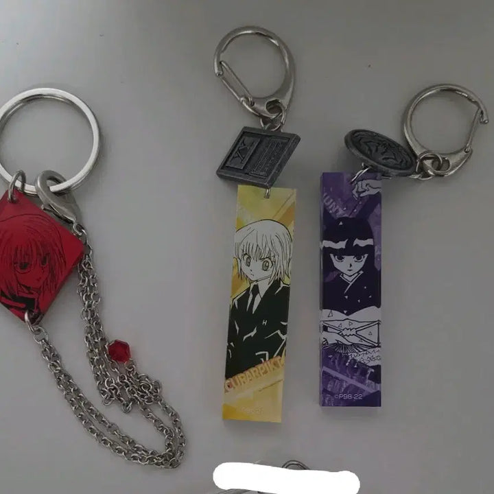[BUNJANG] Hunter x Hunter Kurapika Bundle Acrylic Stand and Keyring / 헌터헌터 크라피카 굿즈 일괄