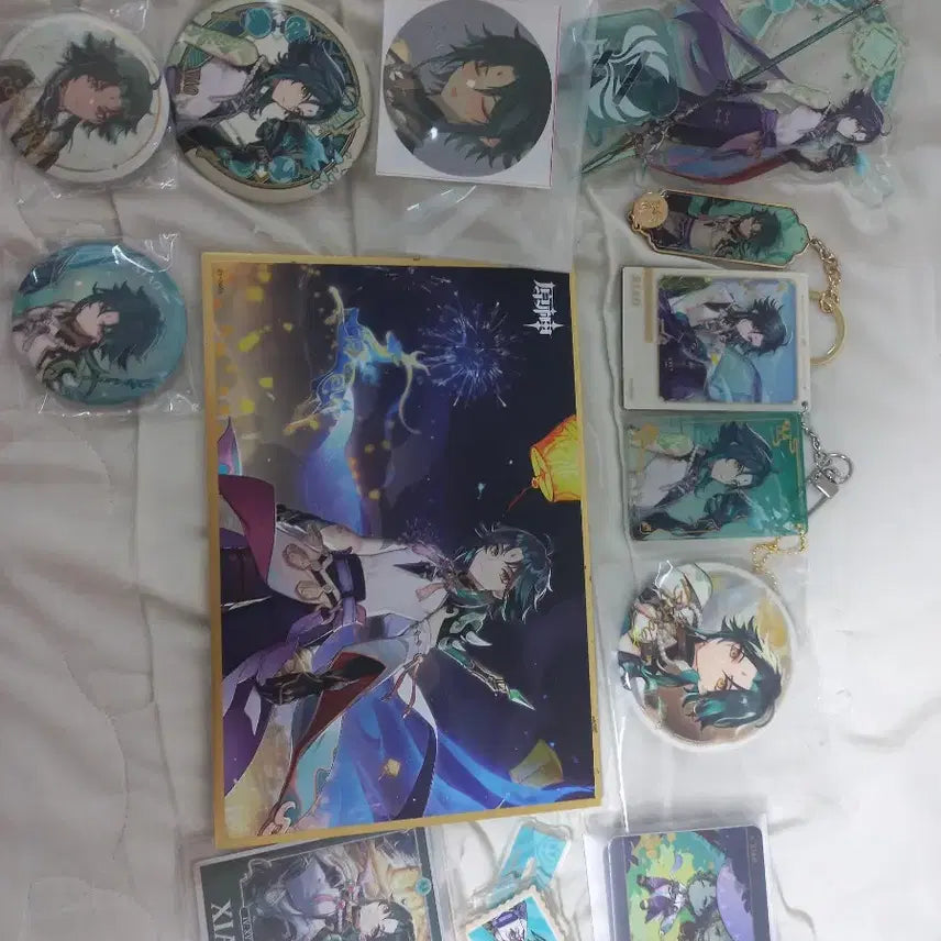 [BUNJANG] Genshin Impact Xiao Merchandise Bundle / 원신 소 굿즈 판매