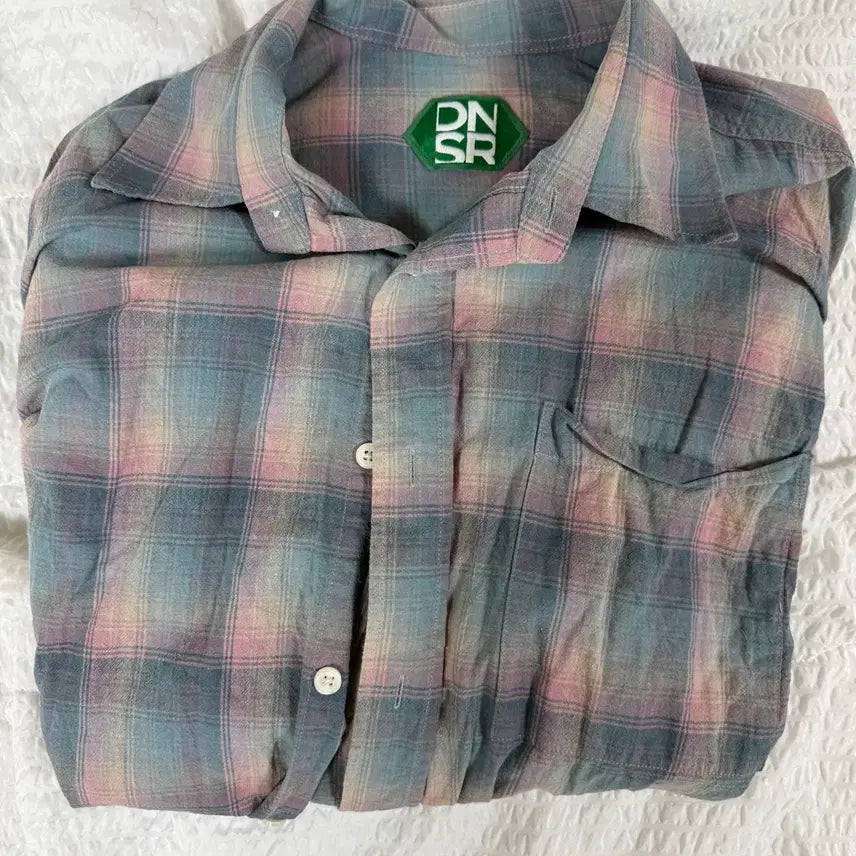[BUNJANG] Sung Hanbin Plaid Oversized Fit Shirt / 성한빈 손민수 체크 남방 셔츠