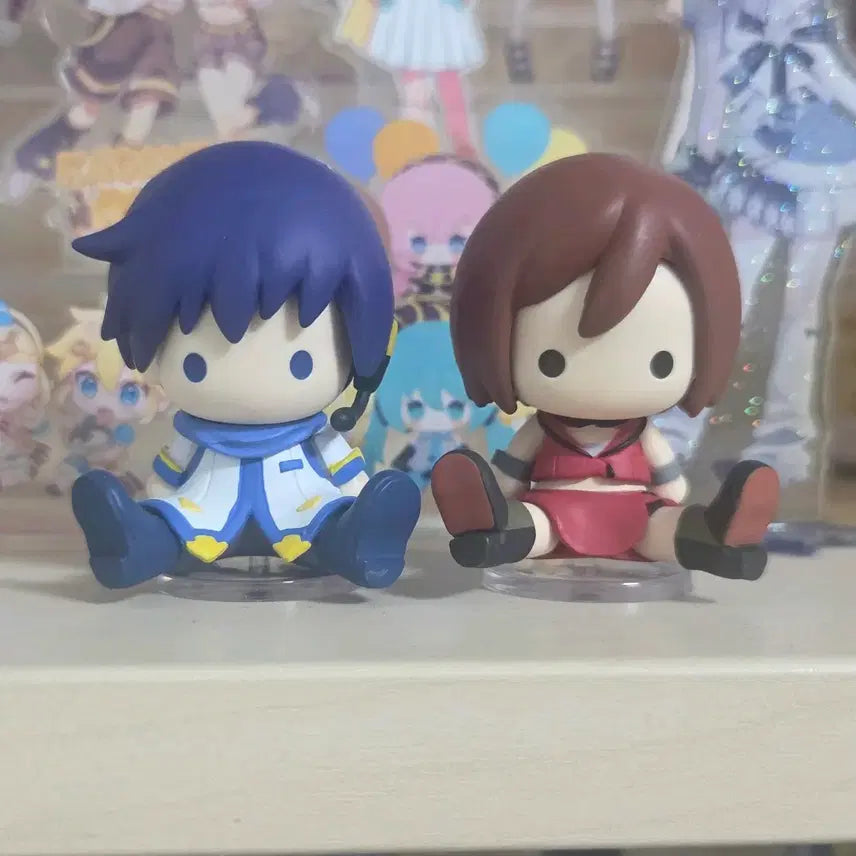 [BUNJANG] Vocaloid Kaito &amp; Meiko Petadole Bundle Set / 일괄) 카이토 메이코 페타돌ㅣ 보컬로이드 KAITO MEIKO