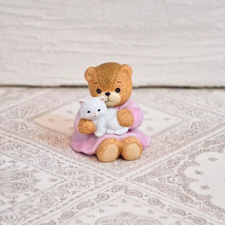 [BUNJANG] Lucy And Me "Bramblely" Collection Teddy Bear Figurine / Lucy And Me 빈티지소품 피겨린 루시앤미 에네스코 테디베어 곰돌이 장식 인테리어 수집 오브제