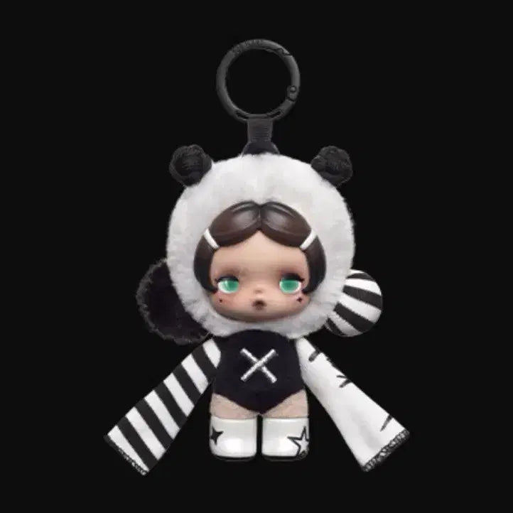 [BUNJANG] Pop Mart Skullpanda Off Mode Series Doll Keychain - Secret / 팝마트 스컬판다 off 오프 모드 시리즈 인형 키링 - 시크릿