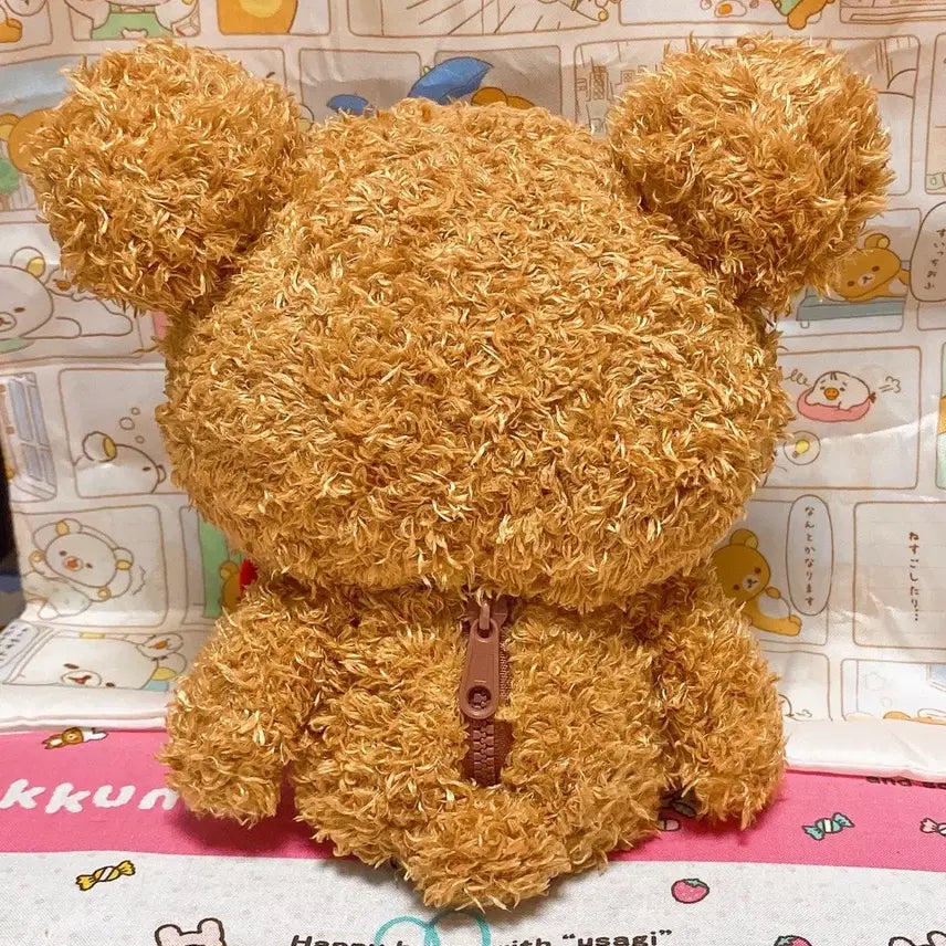 [BUNJANG] San-X Rilakkuma Long Hair Affection Luck Heart Plush Doll / 산엑스 리락쿠마 장모 애정운 하트 인형