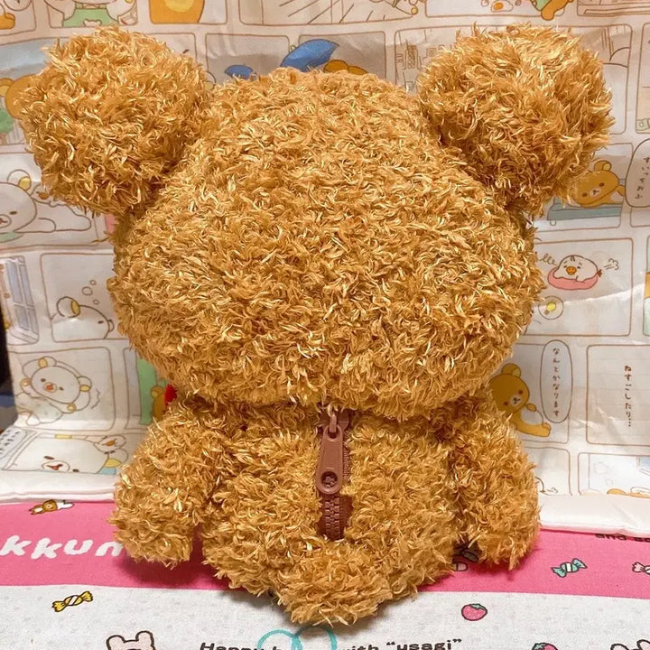 [BUNJANG] San-X Rilakkuma Long Hair Affection Luck Heart Plush Doll / 산엑스 리락쿠마 장모 애정운 하트 인형