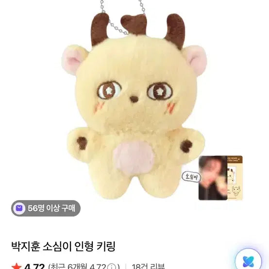 [BUNJANG] Park Ji Hoon Sosimi Doll / 박지훈 소심이인형