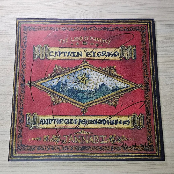 [BUNJANG] Jannabi "The Wonderland" LP Signed Edition (Red Splatter) / 잔나비 환상의 나라 LP 싸인반 레드 스플래터
