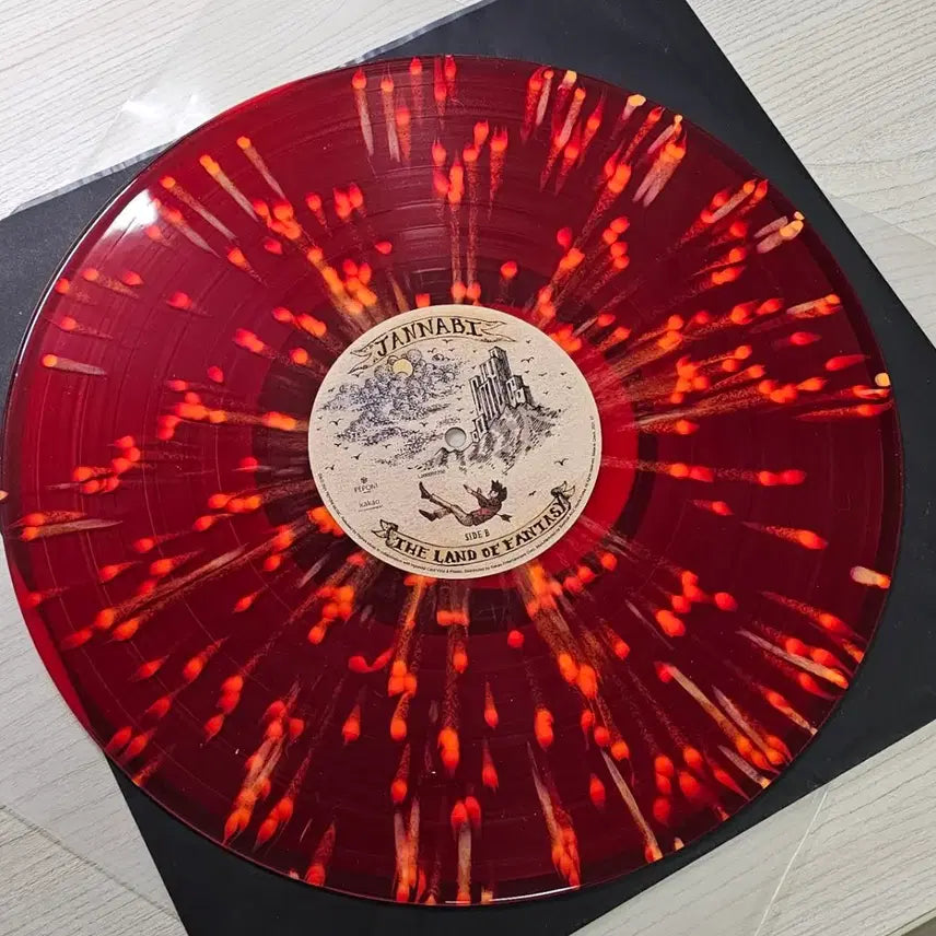 [BUNJANG] Jannabi "The Wonderland" LP Signed Edition (Red Splatter) / 잔나비 환상의 나라 LP 싸인반 레드 스플래터