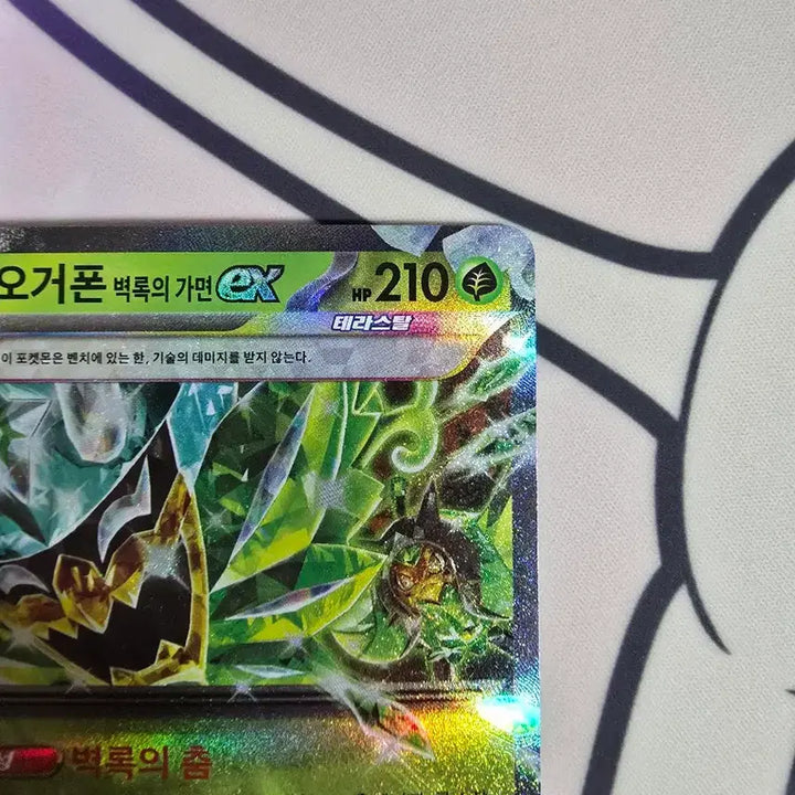 [BUNJANG] Pokemon Card Ogerpon Wellspring Mask ex RR 017/193 Korean Version Terastal Holo / 포켓몬카드 오거폰 벽록의 가면 ex RR 017/193 한글판 테라스탈 홀로