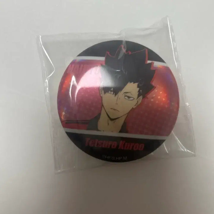 [BUNJANG] Haikyuu!! Kuroo Tetsuro Can Badge Keychain Set / 하이큐 쿠로오 캔뱃지 키링