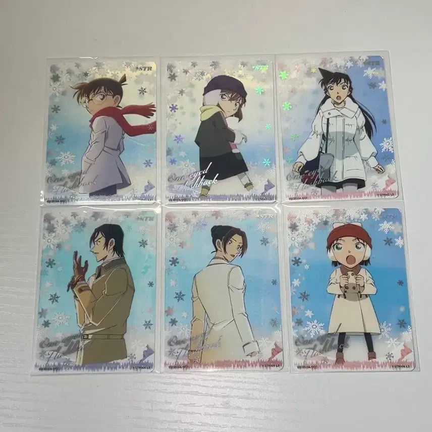 [BUNJANG] Detective Conan Kayou "The Distorted Eyes" Card Bundle Set / 명탐정 코난 kayou 척안의 잔상 카드 일괄 판매 아무로 타카아키 칸스케 유이 코고로