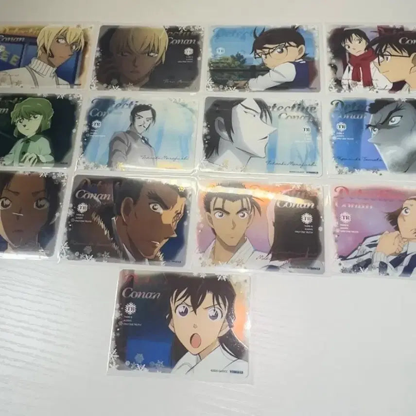 [BUNJANG] Detective Conan Kayou "The Distorted Eyes" Card Bundle Set / 명탐정 코난 kayou 척안의 잔상 카드 일괄 판매 아무로 타카아키 칸스케 유이 코고로