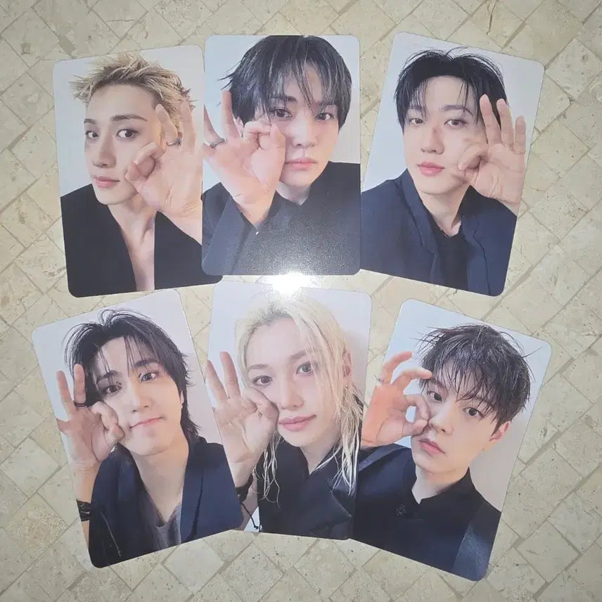 [BUNJANG] Stray Kids Concert Photocard Gift Stay Zone Set / 스트레이키즈 콘서트 포카 기프트 스테이존 6장 포토카드