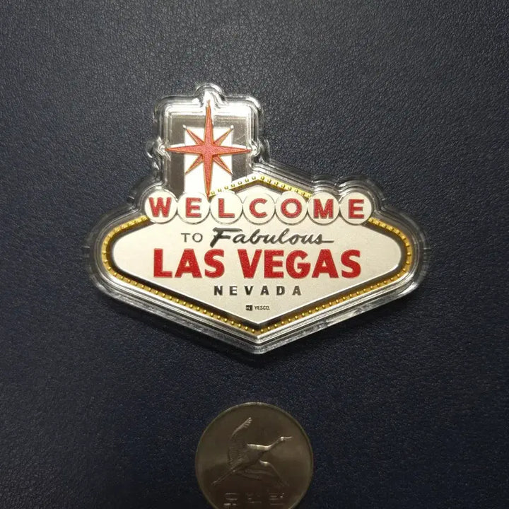 [BUNJANG] Spectus Mint Las Vegas Proof Colorized Silver Coin Limited Edition 777 / 777개한정판 스펙터스 민트사 라스베가스 프루프 색채은화 희귀은화수집용