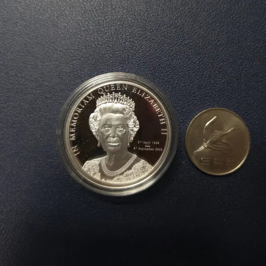 [BUNJANG] 2022 CIT Queen Elizabeth II Limited Edition Proof Silver Coin / 2022년 CIT사 퀸 엘리자베스2세 한정판 프루프은화  희귀은화수집용