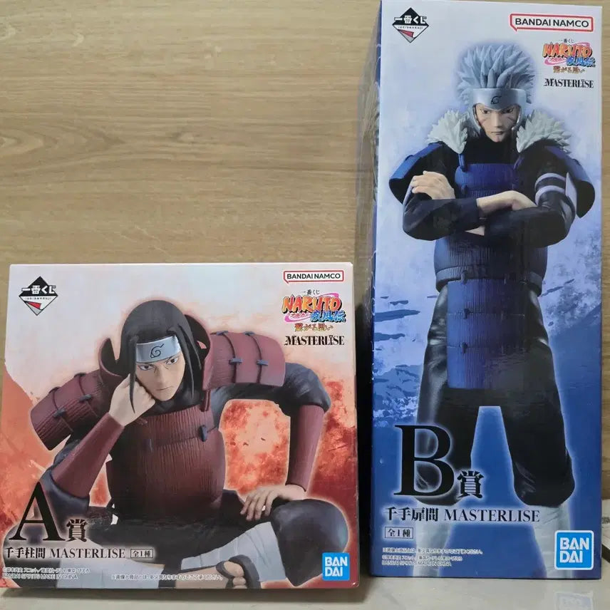 [BUNJANG] Ichiban Kuji Naruto Shippuden Connecting Thoughts Hashirama Senju &amp; Tobirama Figure (Sealed) / 미개봉)제일복권 나루토 질풍전 연결되는 생각 센쥬 하시라마 토비라마