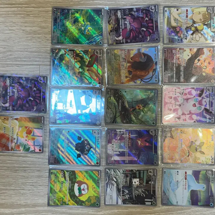 [BUNJANG] Pokemon AR Cards Set - 60 Types - Bundle / 포켓몬카드 ar 카드 모음 60종 일괄판매