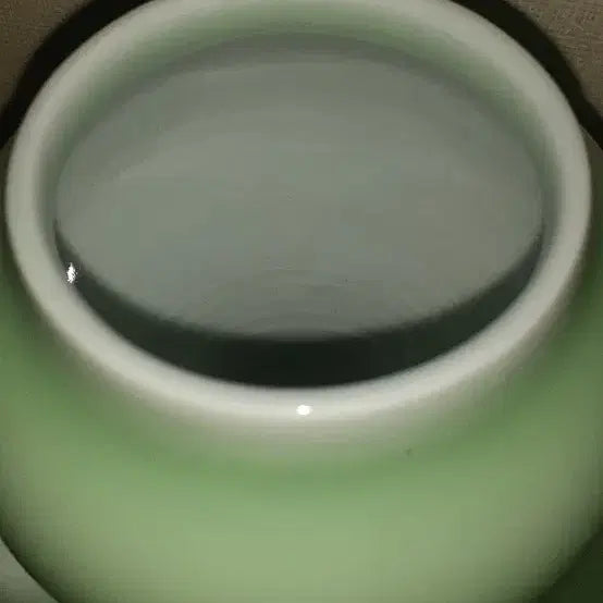 [BUNJANG] Vintage Jade Ceramic Vase / 도자기