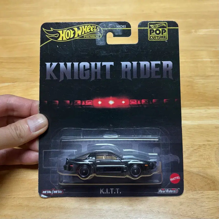 [BUNJANG] Hot Wheels Premium Pop Culture Knight Rider K.I.T.T. Diecast Car / 핫휠 프리미엄 팝 컬처 나이트라이더 K.I.T.T. 미니카 다이캐스트