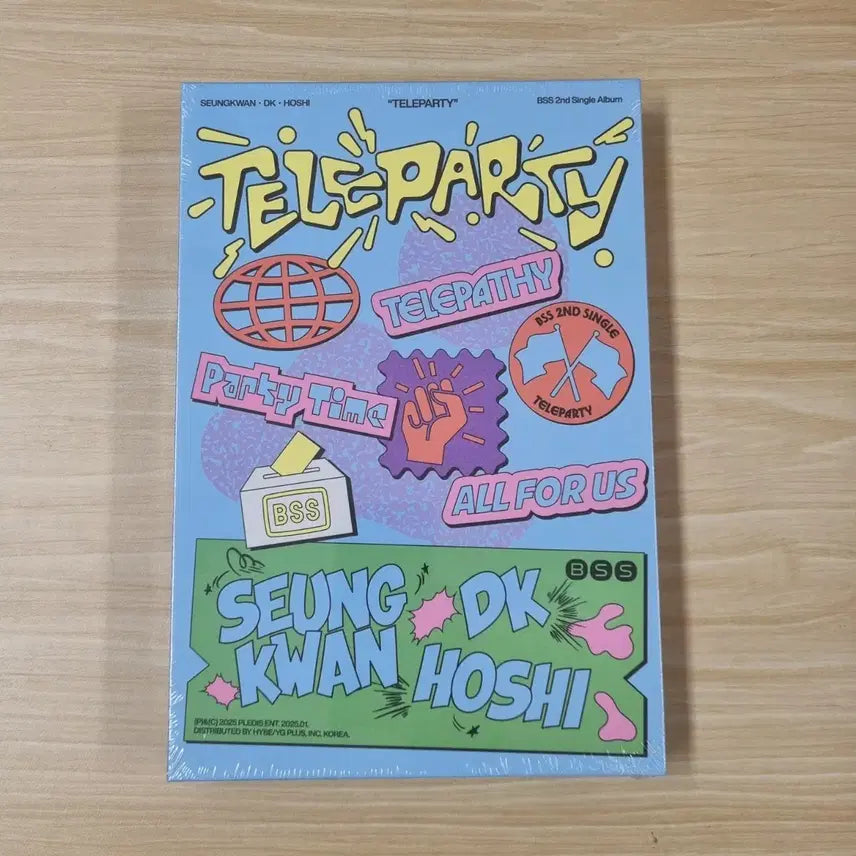 [BUNJANG] BSS (Bokyeoksoonseok) Telepathy Sealed Album / 부석순 텔레파티 비에스에스 미개봉 앨범