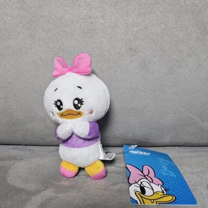 [BUNJANG] Disney Daisy Duck Keychain Doll / 정품 디즈니 데이지 키체인 키링 인형