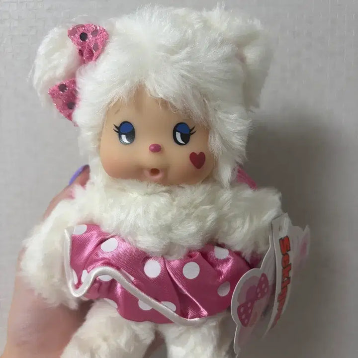 [BUNJANG] Chummy Bear Monchhichi Plush Toy / 챰챰베어 몬치치