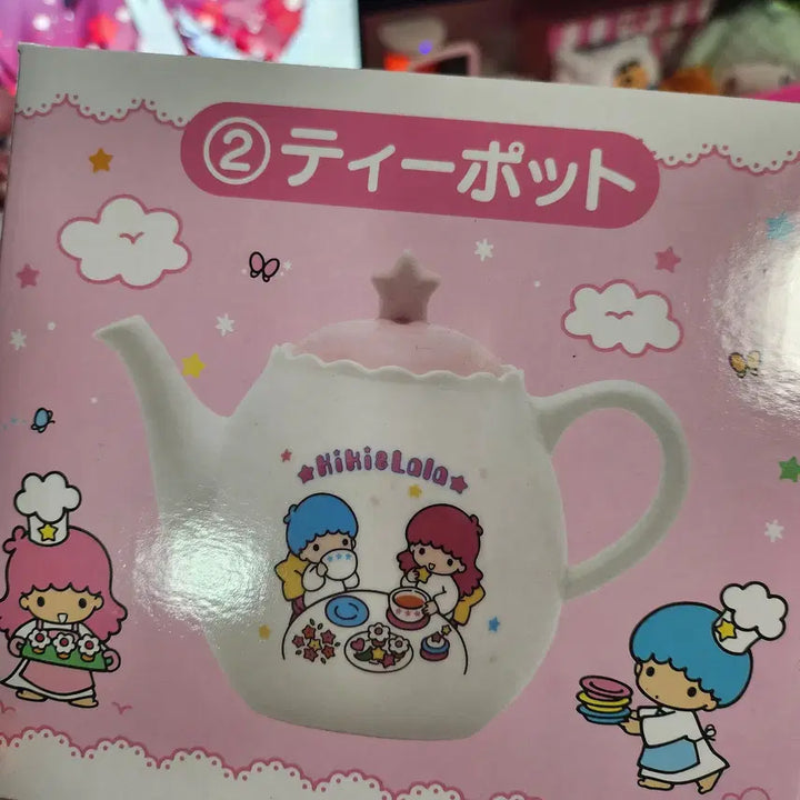 [BUNJANG] Little Twin Stars Kiki &amp; Lala Teapot / 리틀트윈스타 쿠지 2등상 키키 라라 티팟