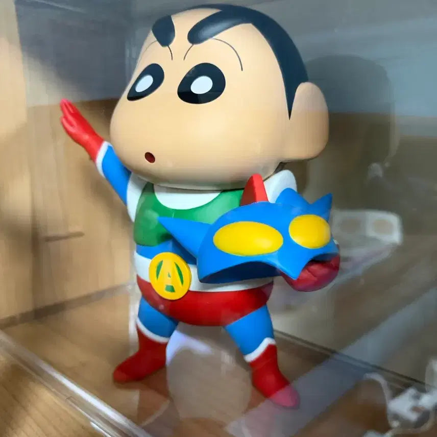 [BUNJANG] Marbo Takumi Crayon Shin-chan Action Mask Ver.B Big Sofubi Figure / (무료배송) Marbo takumi 짱구 액션가면 ver.B 빅소프비 피규어