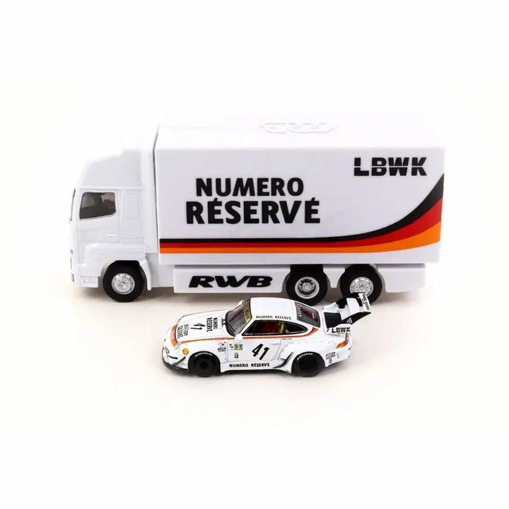 [BUNJANG] Tarmac Works Porsche 993 RWB LBWK Numero Reserve 41 Die-cast Set / 타막웍스 포르쉐 993 RWB LBWK 누메로 리저브 41 세트 다이캐스트