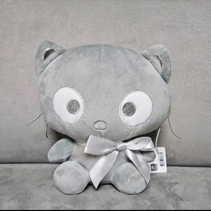 [BUNJANG] Sanrio Chococat Medium Plush 25cm / 정품 산리오 초코캣 실버 25cm 중형 인형