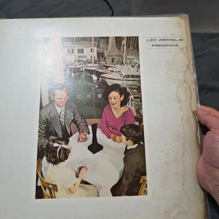 [BUNJANG] Led Zeppelin Presence LP Jacket (Early Pressing) / 레드 제플린 프레즌스 LP 자켓 하자 굿내 라이센스 초반
