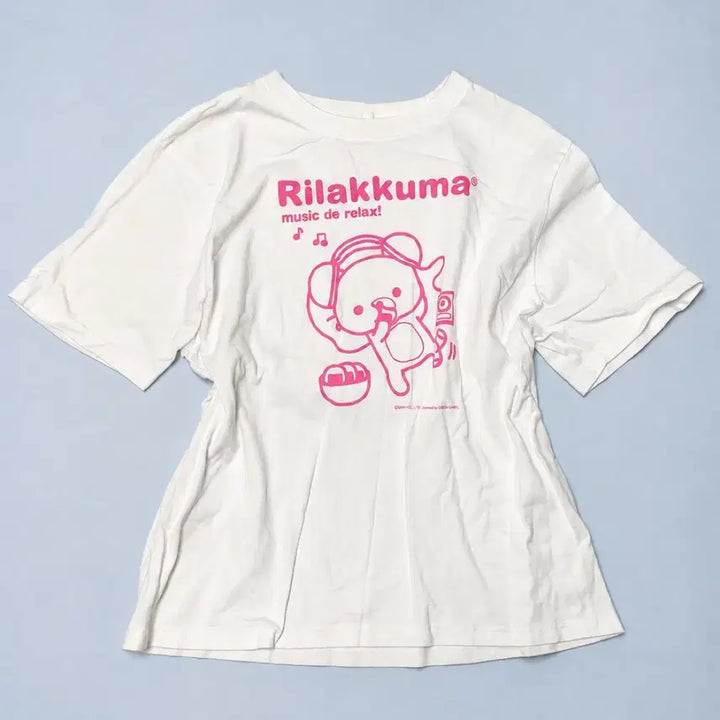 [BUNJANG] Sanrio Rilakkuma Vintage T-Shirt / 정품 산엑스 빈티지 리락쿠마 티셔츠