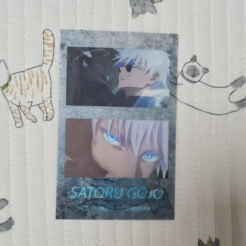 [BUNJANG] Jujutsu Kaisen Satoru Gojo Clear Card / 주술회전 고죠 사토루 클리어카드