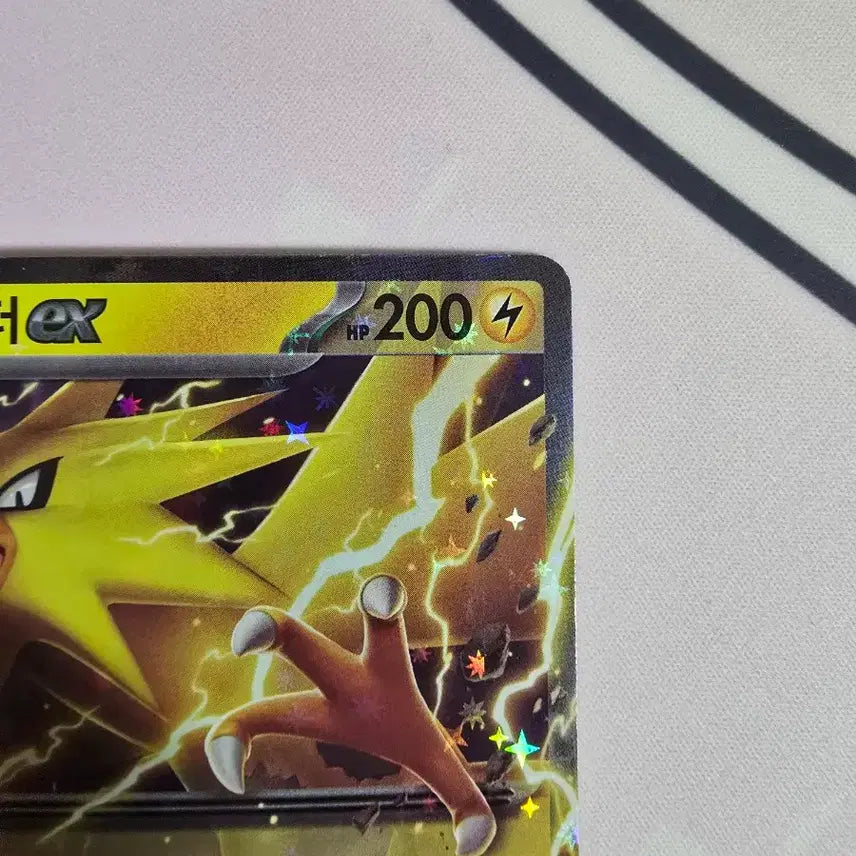[BUNJANG] Pokemon Card Zapdos ex RR 145/165 Korean Holo / 포켓몬카드 썬더 ex RR 145/165 한글판 홀로