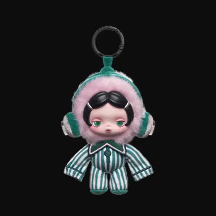 [BUNJANG] POP MART Skullpanda Off Mode Series Doll Keychain - Mute Mode / 팝마트 스컬판다 오프 모드시리즈 인형 키링 - 뮤트 모드