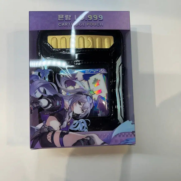 [BUNJANG] Honkai: Star Rail Silver Wolf LV.999 Cartridge Pouch Immersive Exhibition Official Limited Goods / 붕괴 스타레일 은랑 LV.999 카트리지 파우치 별 사이를 걷는 회고록 이머시브 전시회 붕스 공식 한정 굿즈