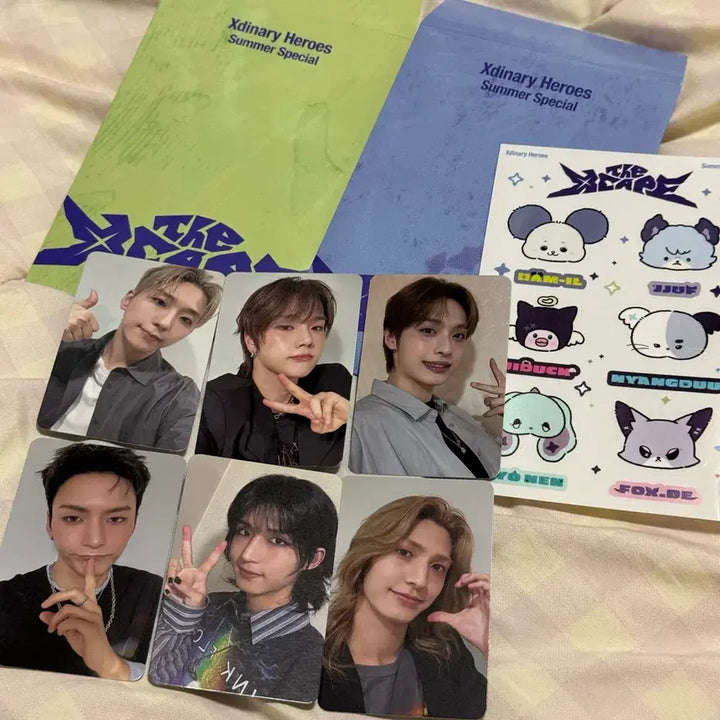 [BUNJANG] Xtraordinary Boys Summer Special The Xcape Concert Entry Photocard Set / 엑디즈 콘서트 썸머콘 입장포카 세트 Summer Special The Xcape