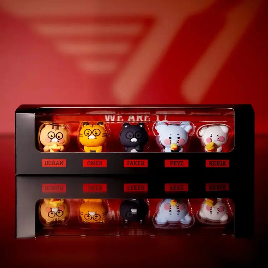 [BUNJANG] T1 x Friends Chunsik Mini Figure Set / 티원 T1 X 프렌즈 미니 피규어 세트_춘식이